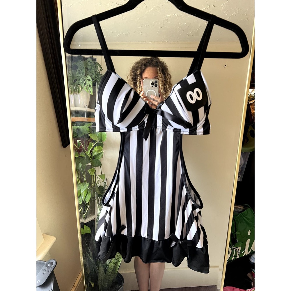 size small rampage intimates referee teddy - Picture 2 of 5